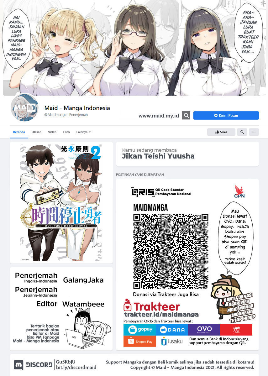 Jikan Teishi Yuusha Chapter 24 Gambar 2